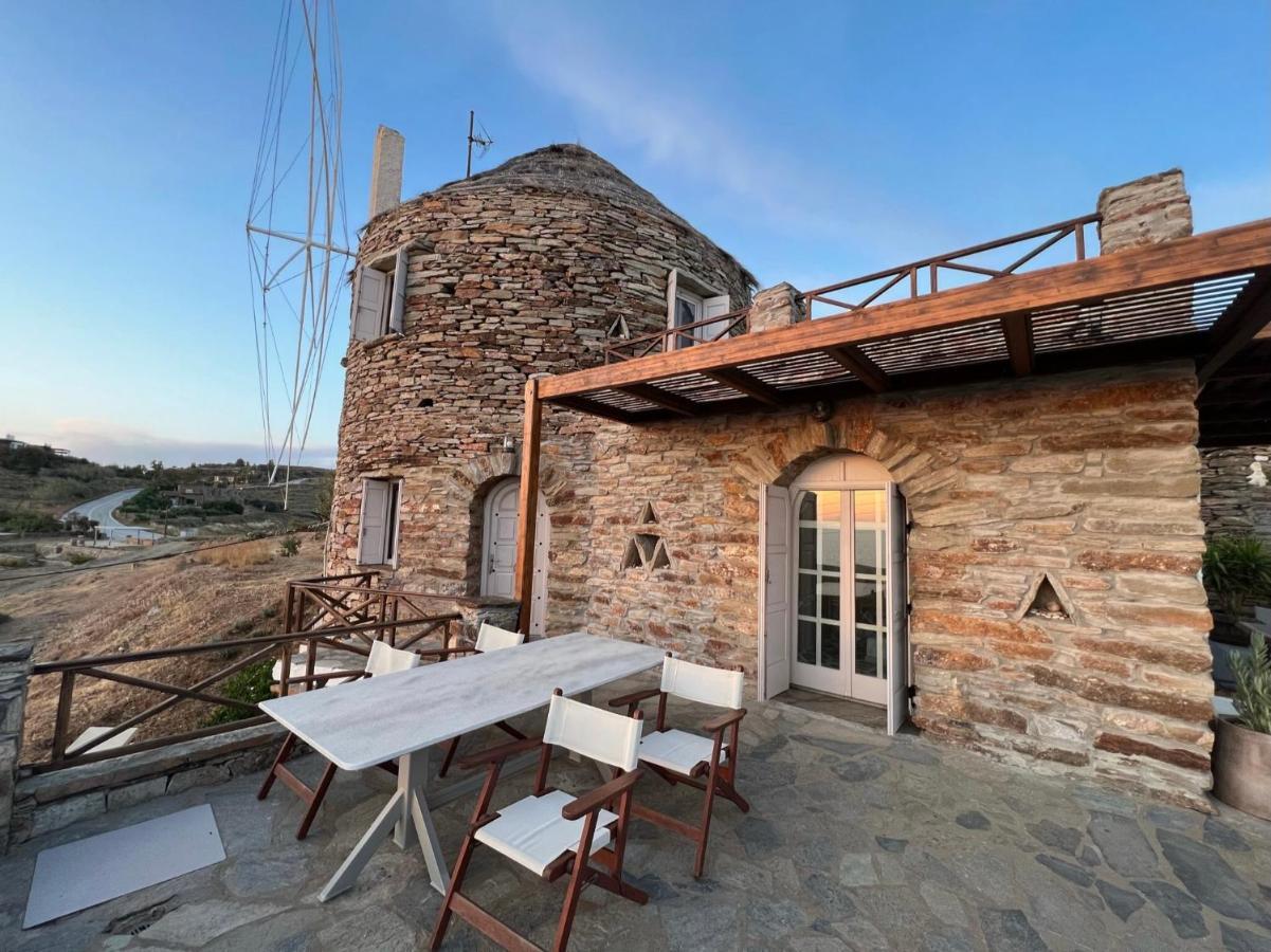 The Stone Windmill Villa Koundouros Eksteriør bilde