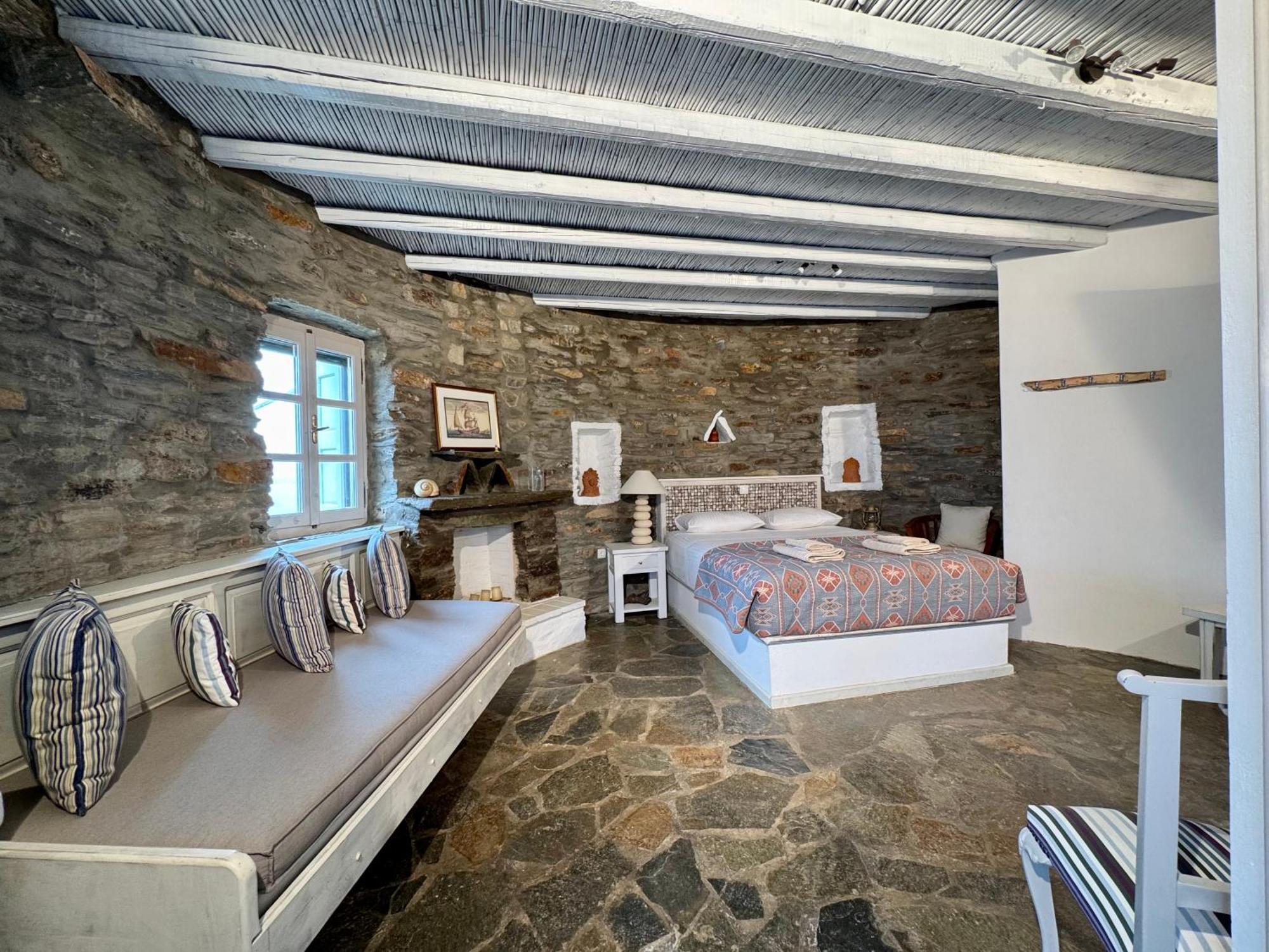 The Stone Windmill Villa Koundouros Eksteriør bilde