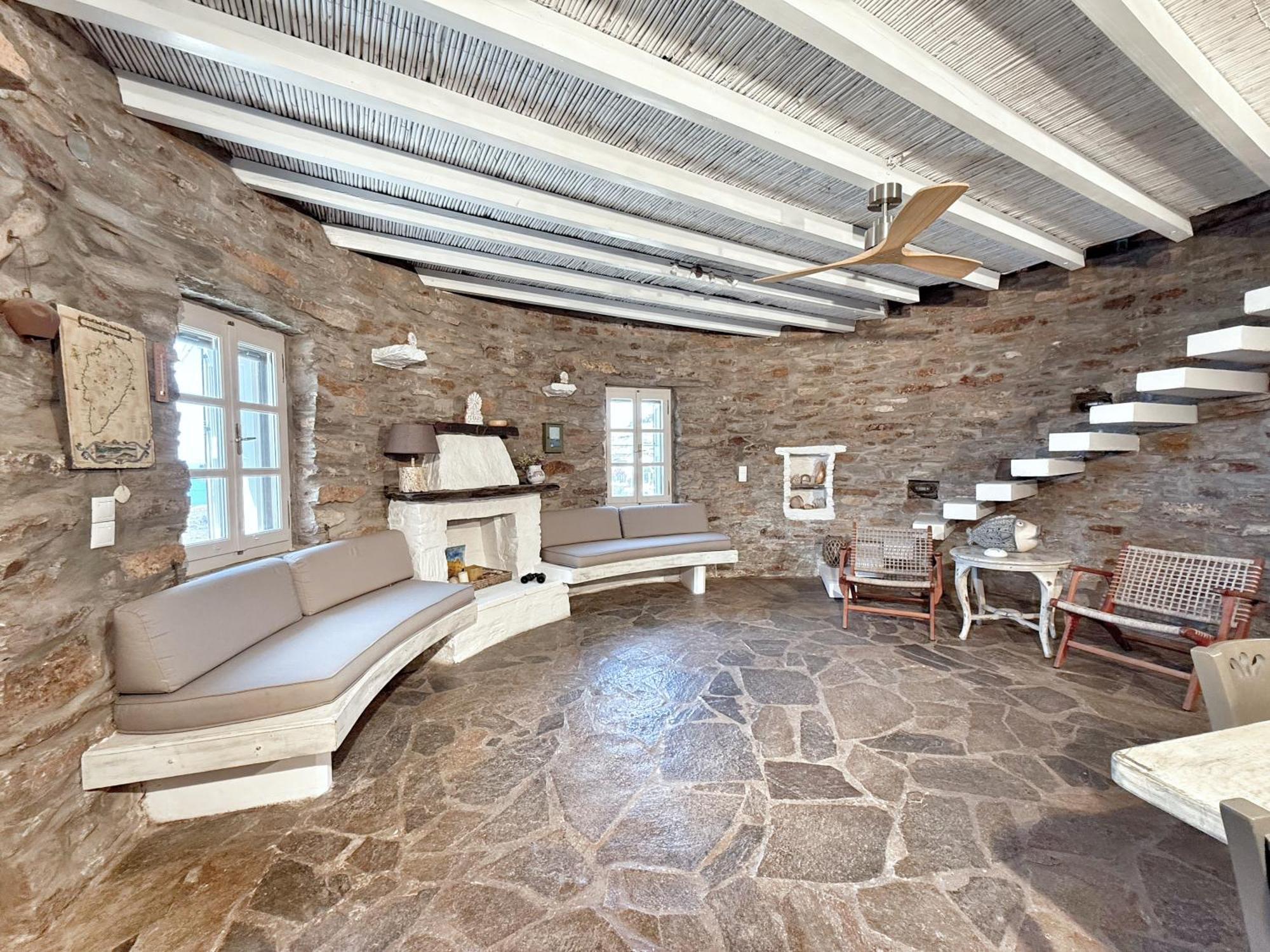 The Stone Windmill Villa Koundouros Eksteriør bilde