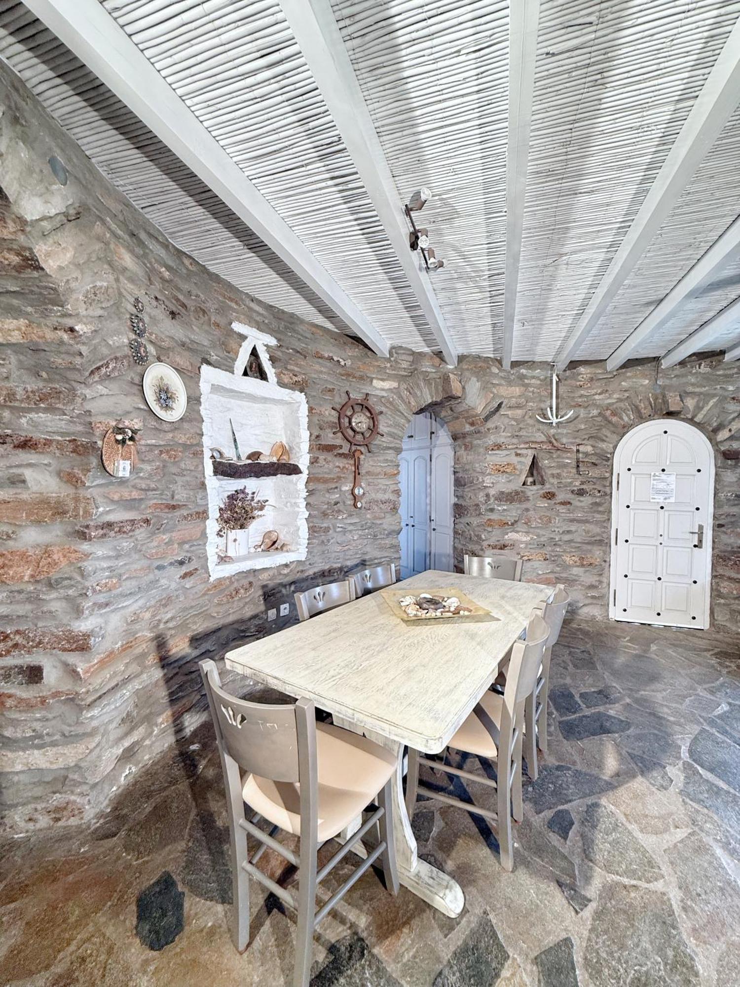 The Stone Windmill Villa Koundouros Eksteriør bilde