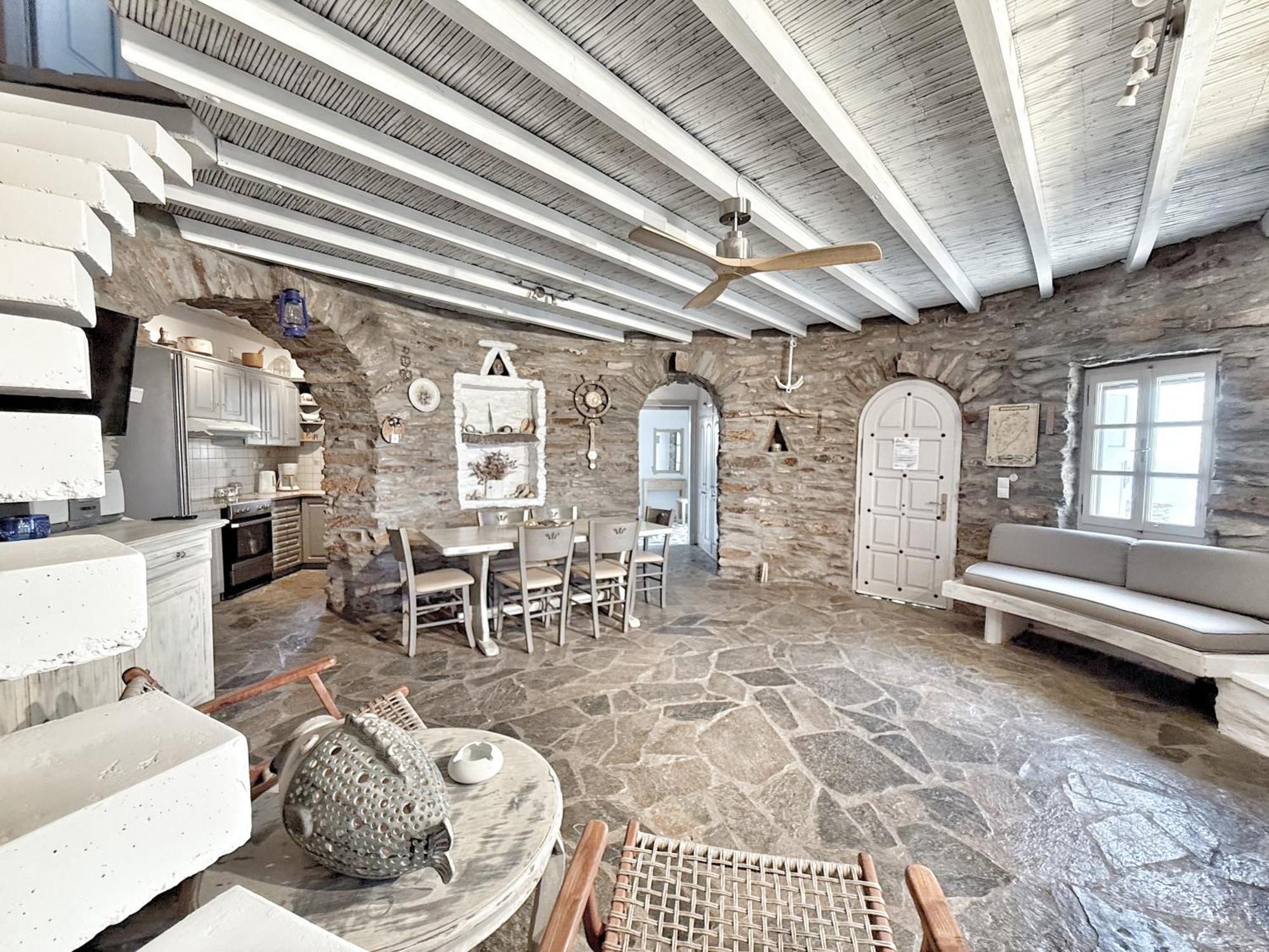 The Stone Windmill Villa Koundouros Eksteriør bilde