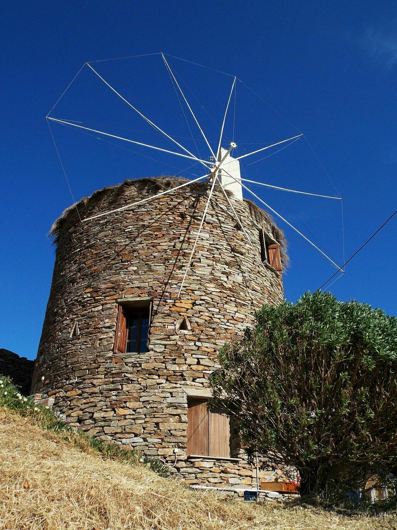 The Stone Windmill Villa Koundouros Eksteriør bilde